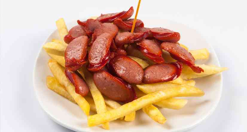 Salchipapa 1 persona