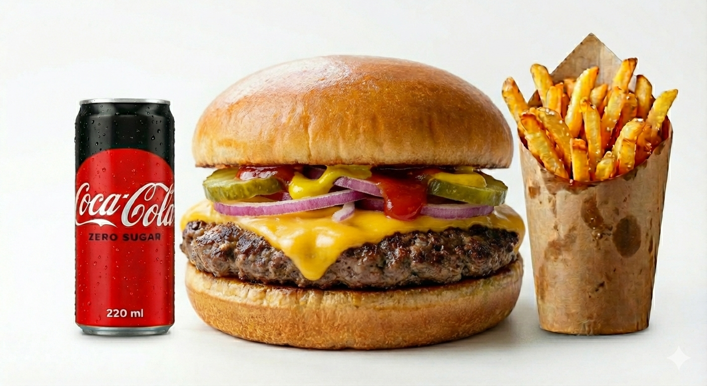 Cheeseburger Simple + Combo